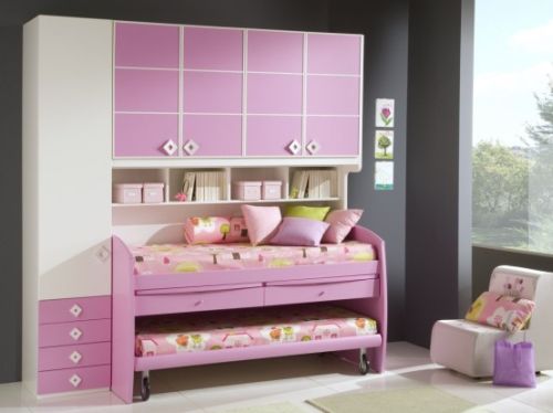 Pink Girls Bedrooms Ideas