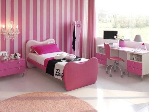Pink Girls Bedrooms Ideas