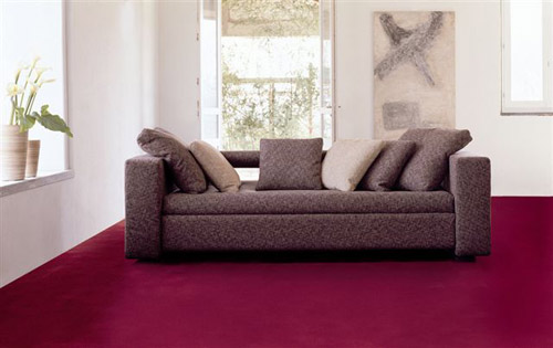 muebles CLEI un espacio moderno y de ahorro de sofá-cama para espacios pequeños