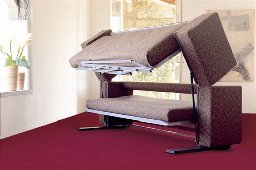 muebles CLEI 2 Ahorro de espacio moderno sofá-cama para espacios pequeños