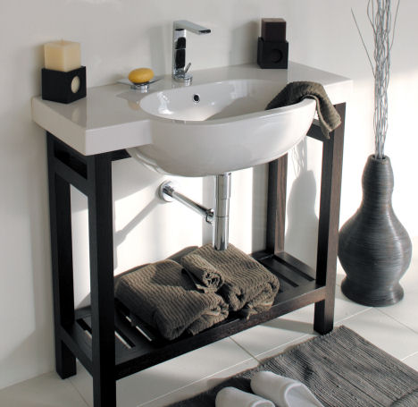Wall Mount Bathroom Vanity on Such Wall Mounted Bathroom Sinks  And Chances Are That Your Bathroom
