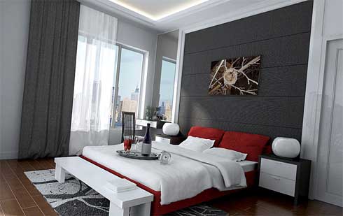 Contemporary Bedroom Ideas on Modern Contemporary Minimalist Bedroom Design Decorating Ideas 2