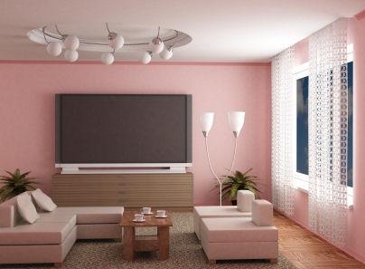Design Living Room on Pink Living Room