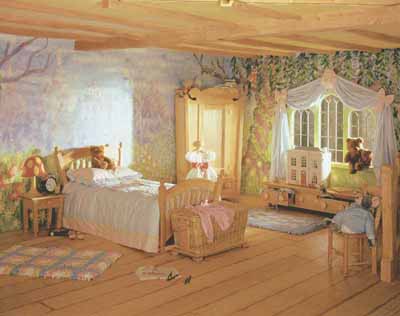 Furniture Home Design on Wonderful Fairy Tale Bedrooms