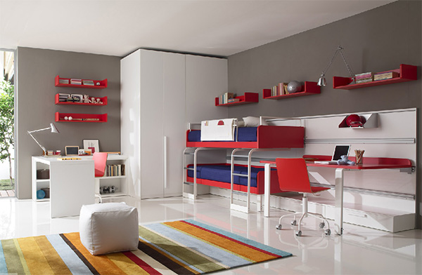  play and study too. All the design and furniture should be adapted to