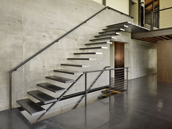21 Of The Most Interesting Floating Staircase Designs